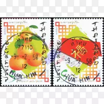 邮资邮票有机体邮件-高棉新年第三天