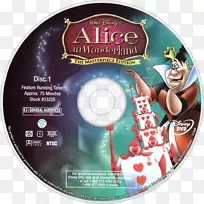爱丽丝在仙境的冒险光盘DVD爱丽丝在仙境-dvd