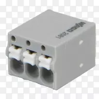 电连接器端子wago kontaktTechnk印刷电路板电子符号im eu binenmarkt