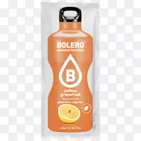 Bolero饮料新西兰柠檬水混合橙花甜柠檬水