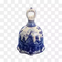 蓝白色陶器钴青瓷制品