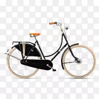城市自行车巴塔夫斯跑车旧荷兰自行车