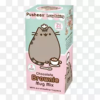 巧克力布朗尼普希恩猫巧克力片-巧克力