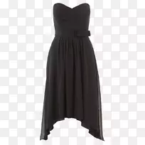小黑裙，鸡尾酒裙，服装，时尚连衣裙