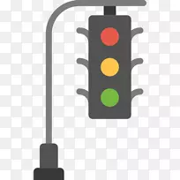 交通灯停止运动-信号灯