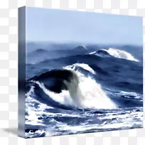 海洋.抽象色波