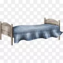 卧室床框床垫