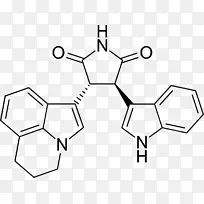 Stauroporine tivantinib结构酶抑制剂蛋白激酶抑制剂-科学