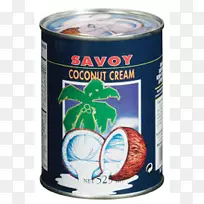 椰子奶油液体盎司毫升-椰子