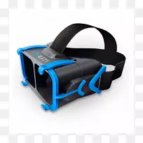 头戴式显示器三星齿轮vr虚拟现实耳机纤维蛋白眼镜