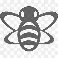 大黄蜂昆虫剪贴画-蜜蜂