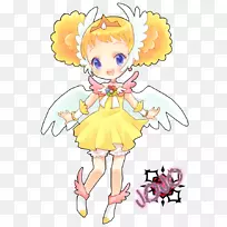 仙女动画剪贴画-仙女