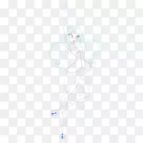 画线艺术卡通素描-埃莉诺公园