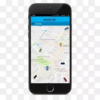 智能手机功能电话出租车手机-出租车应用程序
