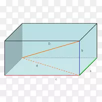 三角形长方体面积平行角