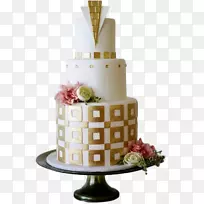 婚礼蛋糕奶油蛋糕装饰锦上添花-婚礼蛋糕