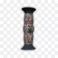 陶瓷花瓶-埃及柱