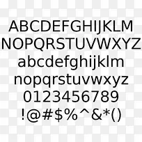 字体单间隙字体无衬线MacOS字体排版