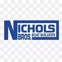 尼科尔斯兄弟造船商造船组织标志-办公服装