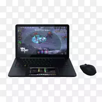 笔记本电脑Razer电话摩托罗拉atrix 4G Razer Inc.智能手机-膝上型电脑