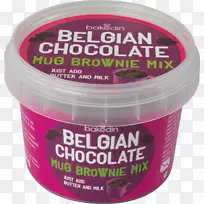 巧克力布朗尼巧克力片饼干软糖热巧克力比利时料理-给你的宝宝一个良好的牛奶环境。