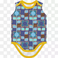 袖子t恤婴儿及蹒跚学步者一件连衣裙套装式样婴儿连衣裙图案