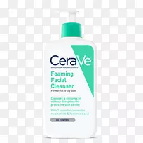 CeraVe保湿洁面乳CeraVe泡沫洗面奶CeraVe保湿乳液CeraVe pm面部保湿乳液-泡沫洁面乳