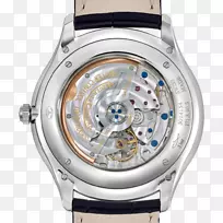 雅格-勒库特大师超薄月表表带自动手表-手表
