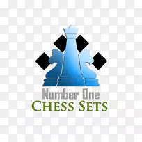 商标桌面壁纸-木制国际象棋