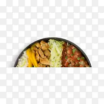 玉米上的玉米芯墨西哥菜，玉米片，快餐店-墨西哥沙拉