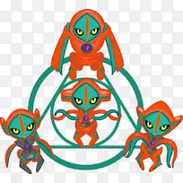 Doxys Jirachi Pokémon MewTwo rayquaza-符号
