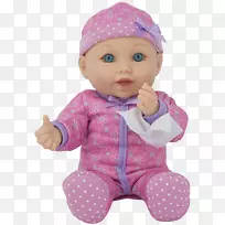 娃娃婴儿玩具粉红m-打喷嚏婴儿
