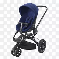 Quinny Moodd婴儿运输类+7月价格婴儿车-蓝色婴儿车
