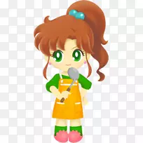 水手木星水手月亮奇比乌萨水手金星燕尾服面具-家庭剪贴画