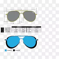 飞行员太阳镜护目镜兰道夫工程.三维图表