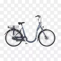 电动自行车羚羊橙色C7+(2018)城市自行车-低能量