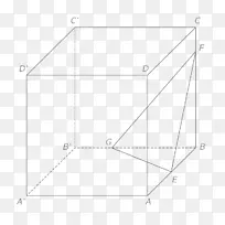 三角图-三维正方形