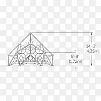 建筑三角画正面-大象游戏