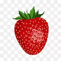 草莓电脑图标剪贴画-草莓