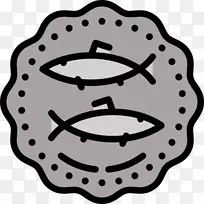 头饰剪贴画-班卡图标