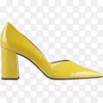 鞋类鞋跟霍格-黄色亮点