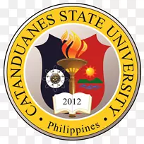 卡坦杜恩州立大学密歇根州立大学菲律宾州立大学联合会标志