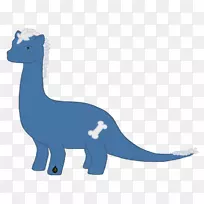 恐龙动物群陆地动物剪贴画-恐龙