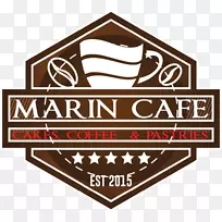 玛琳咖啡厅标志三明治-PNG咖啡厅标志