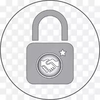 挂锁客户愿望-握手标志
