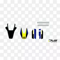 Fender徽标Husqvarna摩托车贴纸-Husqvarna标志