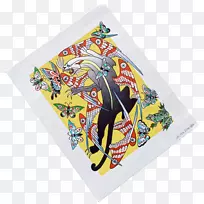 甲壳虫乐队的版画制作彩色明星印刷海报-颜色褪色