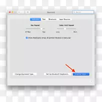 计算机程序计算机键盘命令键修改键MacOS