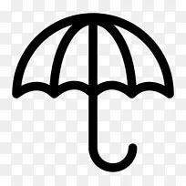 伞式电脑图标-雨伞