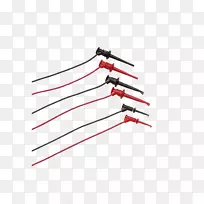 福克公司红黑电力电缆彩色穿刺针